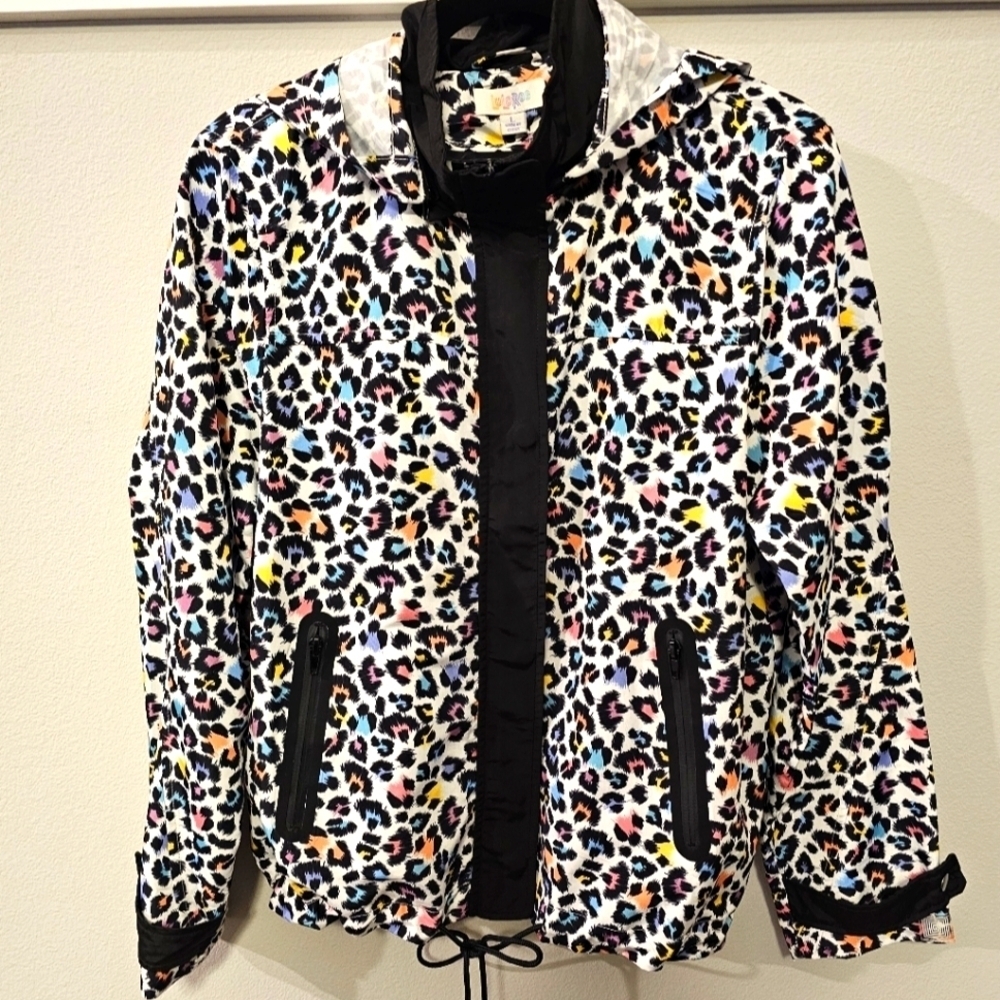 New Lularoe Women's Cheetah Print Jacket sz large